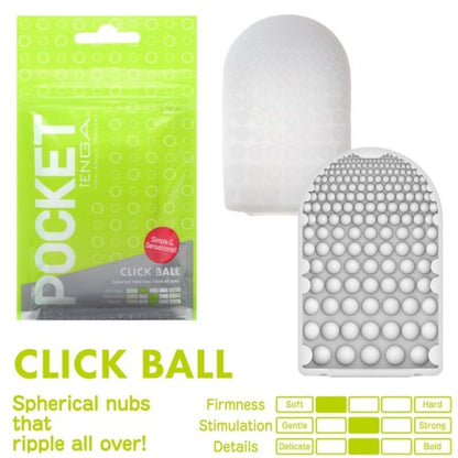 TENGA - BOLSO MASTURBADOR CLICK BALL - Sexshoptuga 