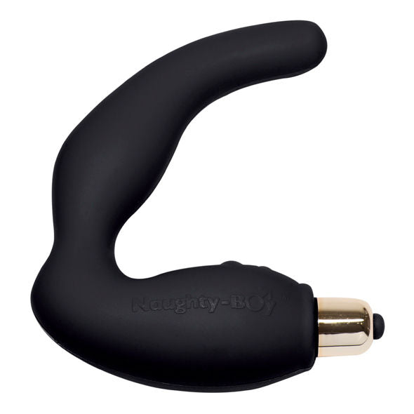 ROCKS-OFF - NAUGHTY-BOY MASCULINO G-SPOT MASSAGER 7 V PRETO - Sexshoptuga 