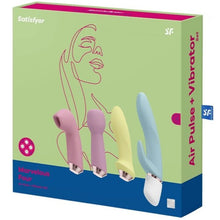 SATISFYER - MARVELOUS FOUR CONJUNTO VIBRADOR E PULSO DE AR - Sexshoptuga  Sexshoptuga 