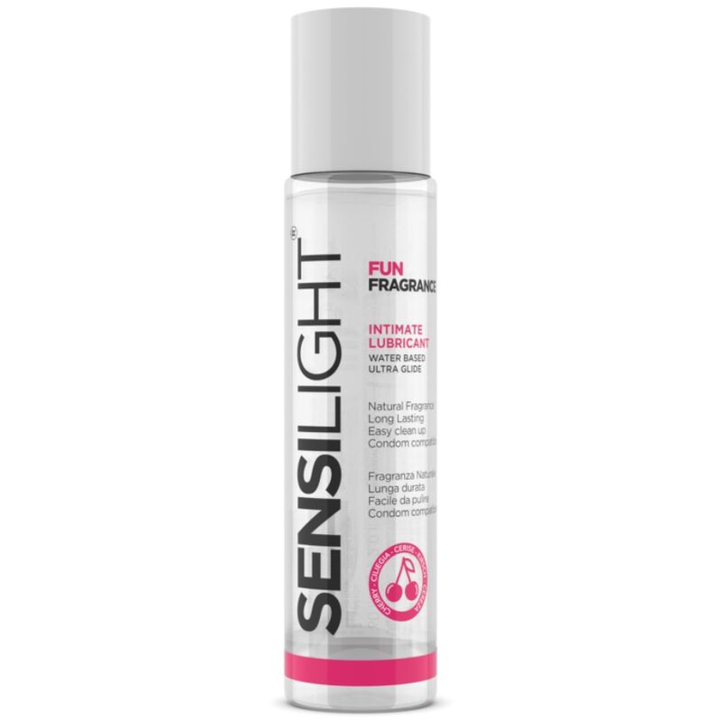 INTIMATELINE - LUBRIFICANTE DE CEREJA  BASE DE GUA SENSILIGHT 60 ML - Sexshoptuga  Sexshoptuga 