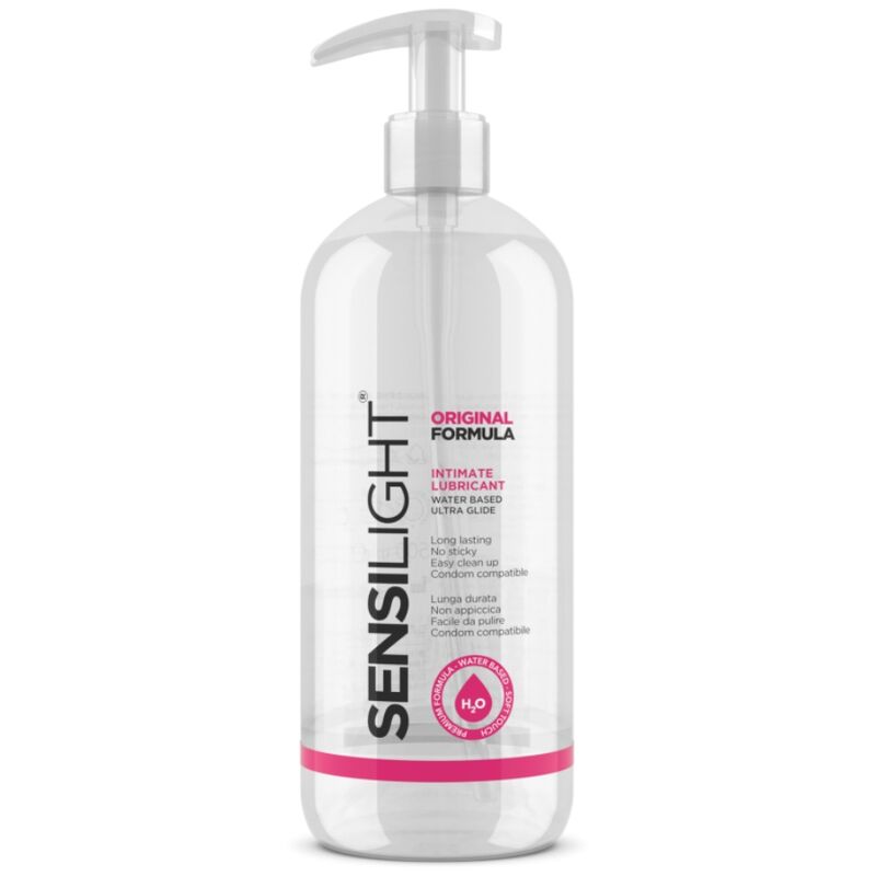 INTIMATELINE - SENSILIGHT FÓRMULA ORIGINAL LUBRIFICANTE  BASE DE GUA 500 ML - Sexshoptuga  Sexshoptuga 