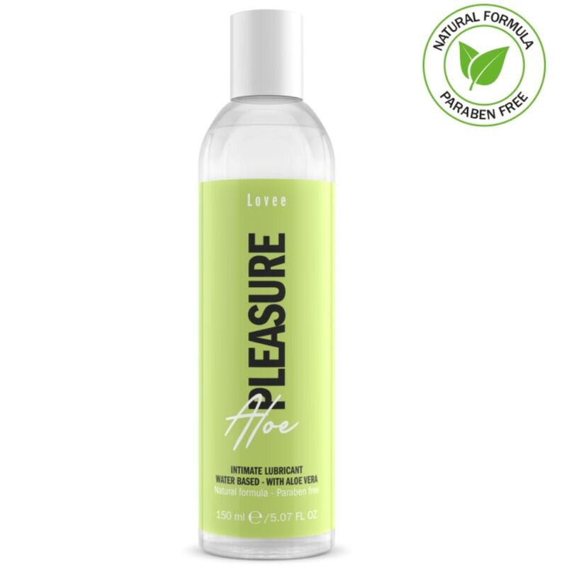 INTIMATELINE - LOVEE ALOE PLEASURE LUBRIFICANTE ÍNTIMO 150 ML - Sexshoptuga  Sexshoptuga 