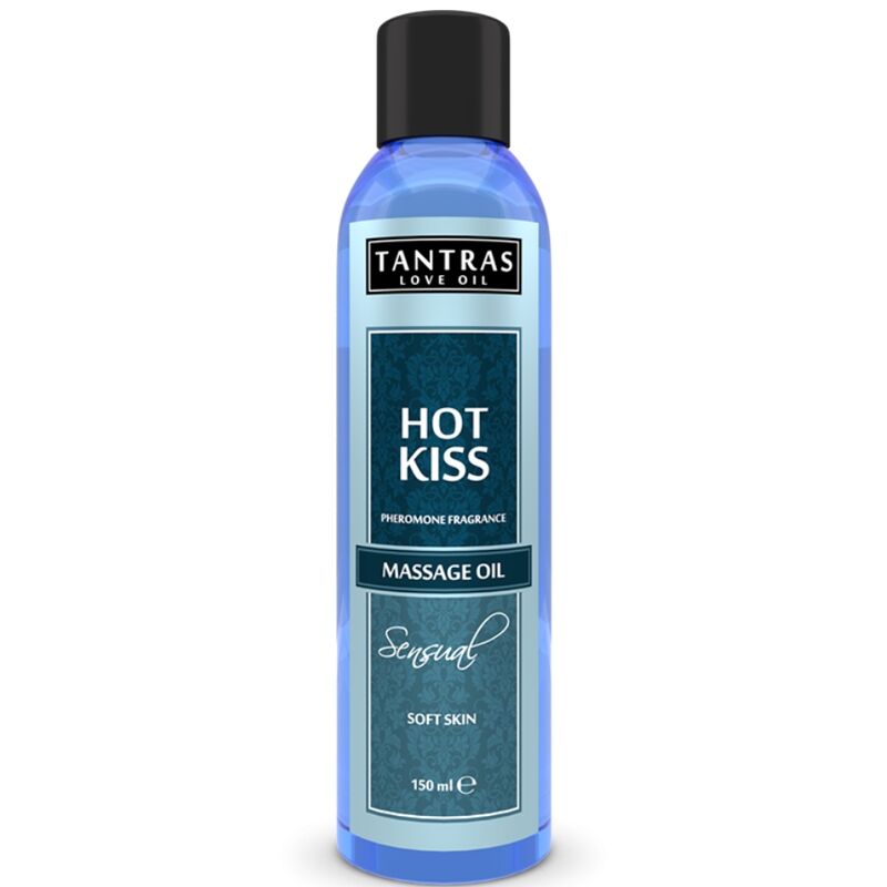 INTIMATELINE - TANTRAS LOVE OIL ÓLEO DE MASSAGEM HOT KISS 150 ML - Sexshoptuga  Sexshoptuga 