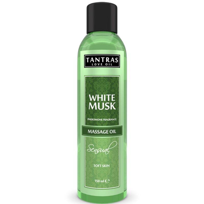 INTIMATELINE - TANTRAS LOVE OIL MUSK BRANCO 150 ML - Sexshoptuga  Sexshoptuga 