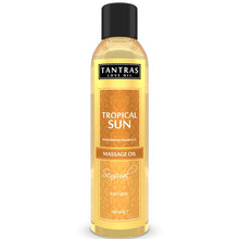 INTIMATELINE - TANTRAS LOVE OIL ÓLEO DE MASSAGEM SOLAR TROPICAL 150 ML - Sexshoptuga 