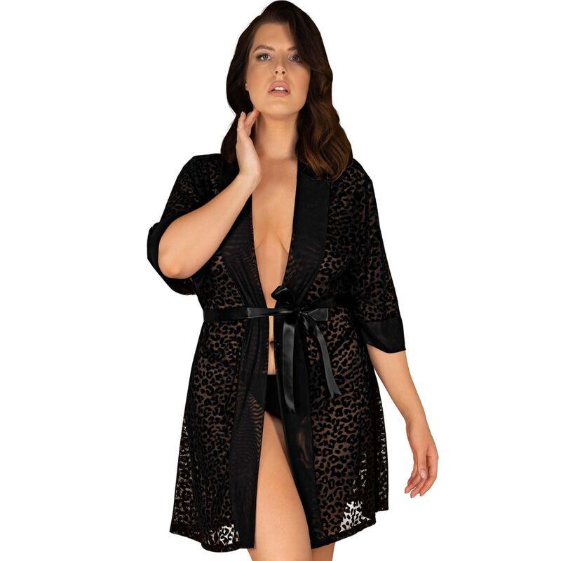 OBSESSIVE - JAGUERIA PEIGNOIR 4XL/5XL - Sexshoptuga 