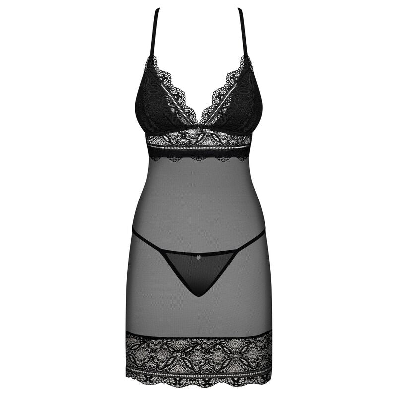 OBSESSIVE - RENELIA CHEMISE E TANGA S/M - Sexshoptuga  Sexshoptuga 