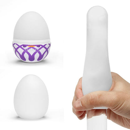 TENGA - MASTURBADOR DE OVO DE MALHA - Sexshoptuga 