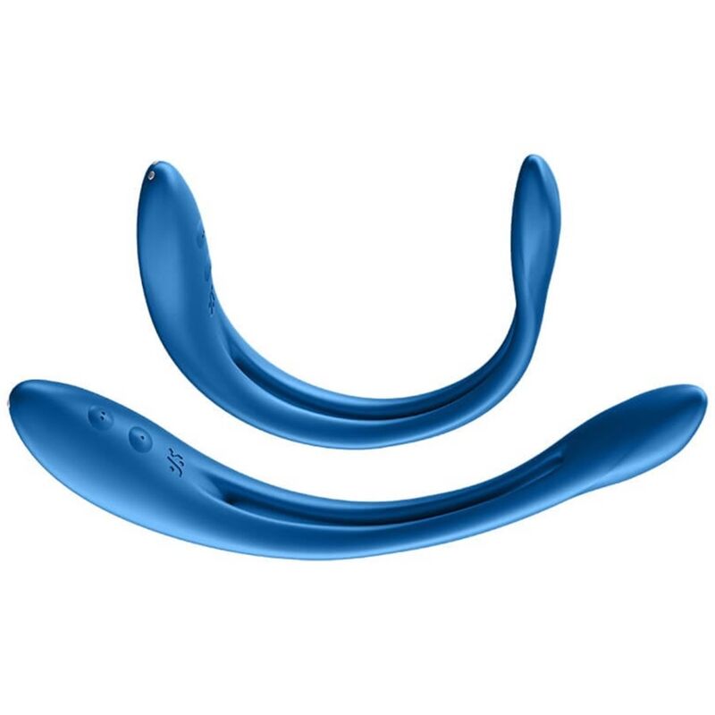 SATISFYER - MULTI VIBRADOR ELASTIC GAME AZUL - Sexshoptuga  Sexshoptuga 