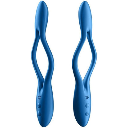 SATISFYER - MULTI VIBRADOR ELASTIC GAME AZUL - Sexshoptuga 