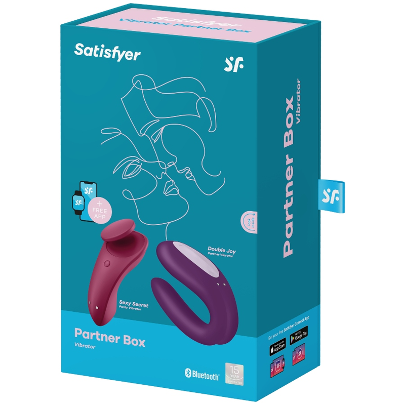 SATISFYER - PARCEIRO BOX 1 - Sexshoptuga  Sexshoptuga 