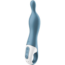 SATISFYER - VIBRADOR AMAZING 1 ASPOT AZUL - Sexshoptuga  Sexshoptuga 