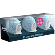 SATISFYER - 3 OVOS MASTURBADOR SAVAGE - Sexshoptuga  Sexshoptuga 