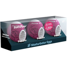 SATISFYER - 3 OVOS MASTURBADOR BUBBLE - Sexshoptuga  Sexshoptuga 