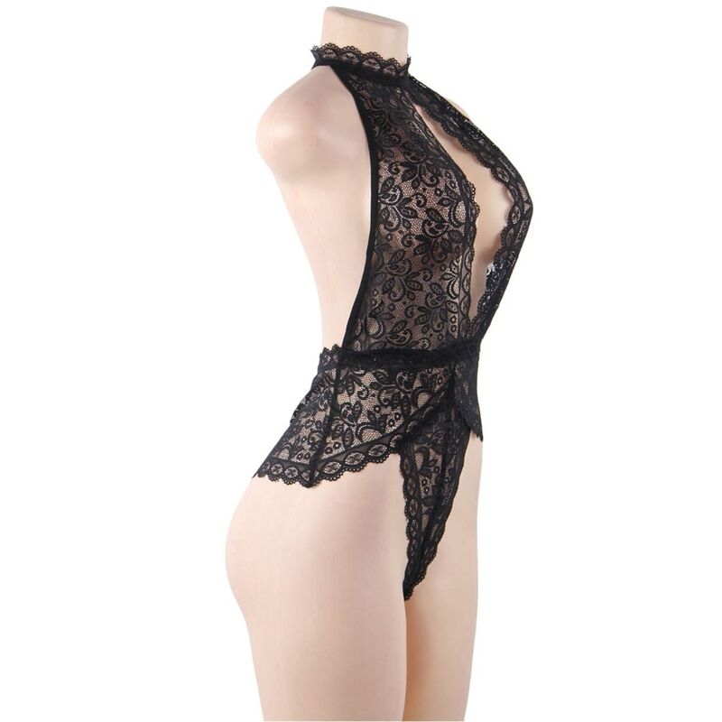 SUBBLIME - TEDDY LACE COPO ABERTO S/M - Sexshoptuga  Sexshoptuga 