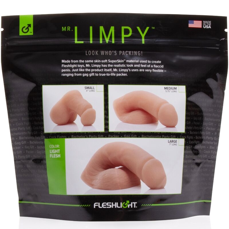 M. LIMPY FLESHLIGHT - PEQUENO FLESHTONE - Sexshoptuga  Sexshoptuga 