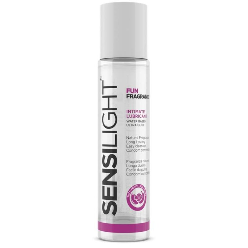 INTIMATELINE - LUBRIFICANTE  BASE DE GUA SENSILIGHT TUTTI FRUTI 60 ML - Sexshoptuga 