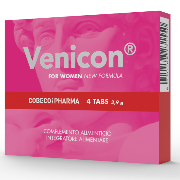 COBECO - VENICON PARA MULHERES 4 TABS - Sexshoptuga Sexshoptuga 