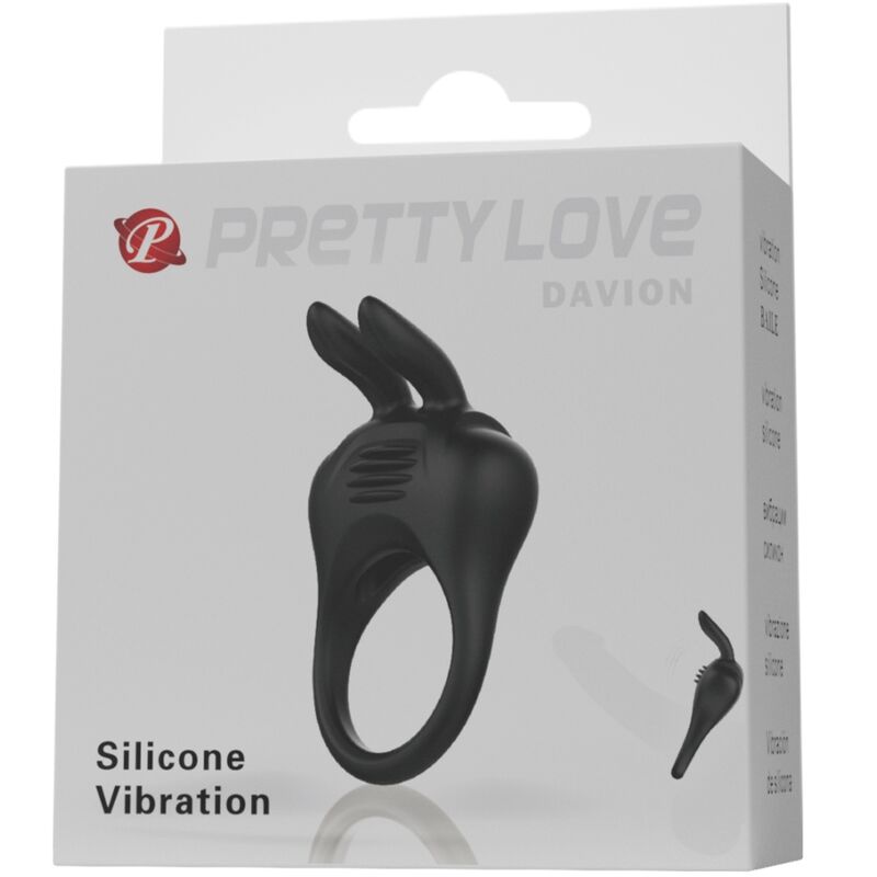 PRETTY LOVE - ANEL VIBRADOR DAVION COELHO - Sexshoptuga  Sexshoptuga 