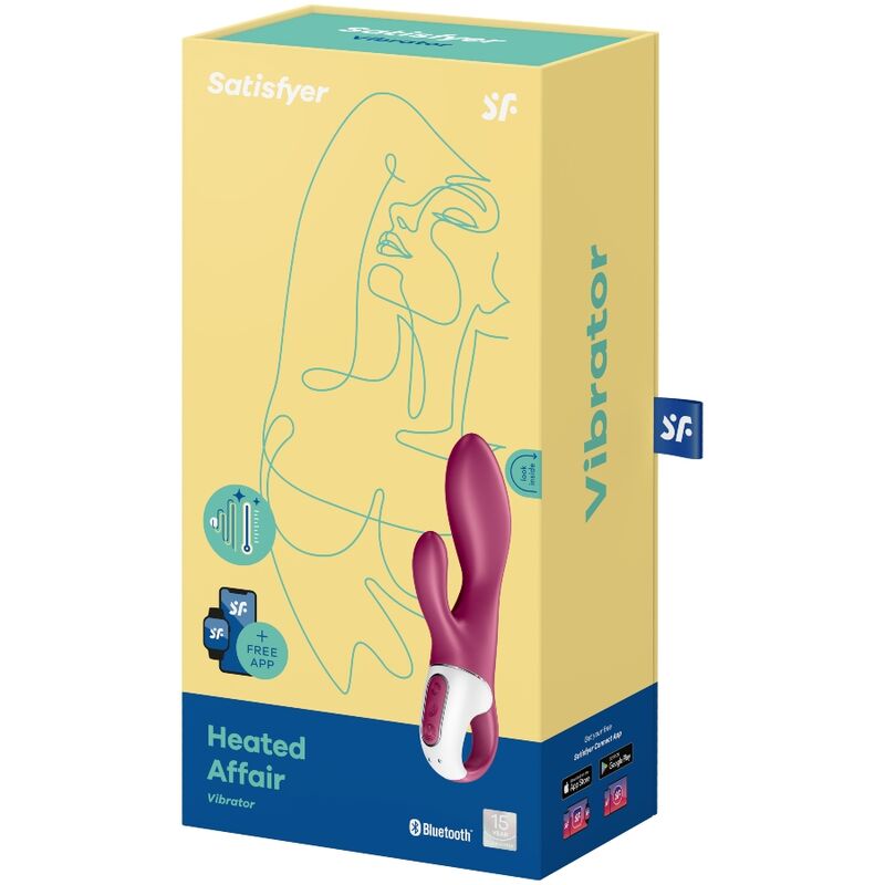 SATISFYER - VIBRADOR HEATED AFFAIR GSPOT - Sexshoptuga 