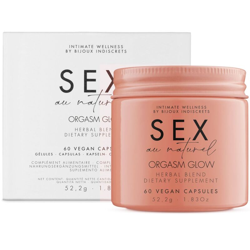 SUPLEMENTO ALIMENTARBIJOUX - ORGASM GLOW 60 CPSULAS - Sexshoptuga Sexshoptuga 