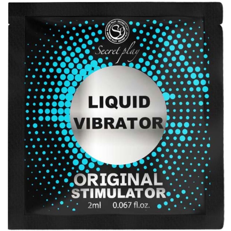 SECRETPLAY - LIQUID VIBRATOR ESTIMULADOR UNISEX 2 ML - Sexshoptuga  Sexshoptuga 