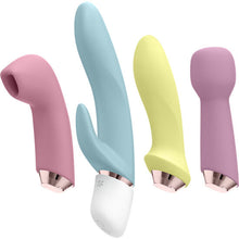 SATISFYER - MARVELOUS FOUR CONJUNTO VIBRADOR E PULSO DE AR - Sexshoptuga 