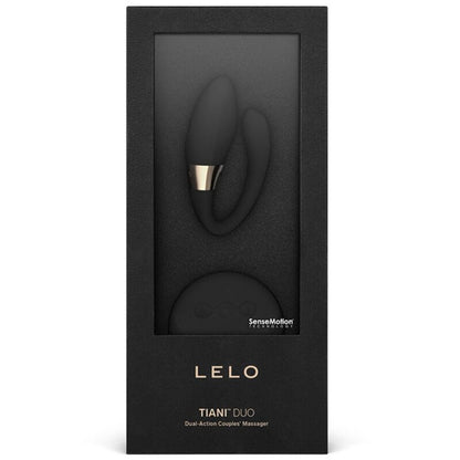 LELO - TIANI DUO MASSAGEADOR DE CASAIS PRETO - Sexshoptuga 