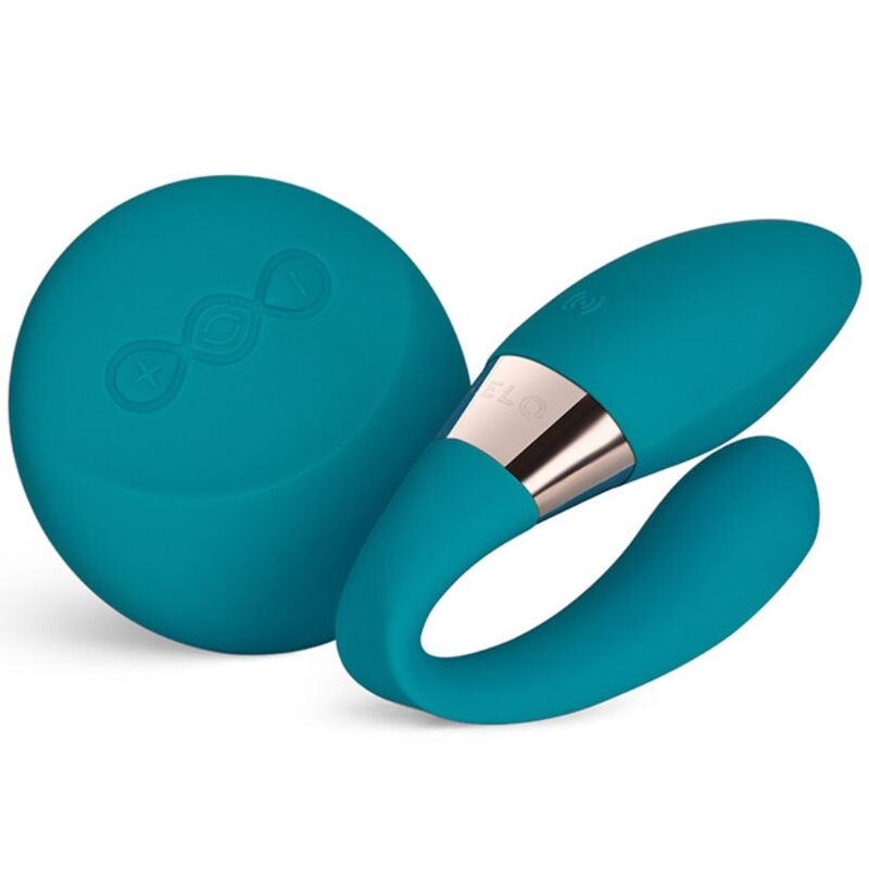 LELO - TIANI DUO MASSAGEADOR DE CASAIS AZUL - Sexshoptuga  Sexshoptuga 