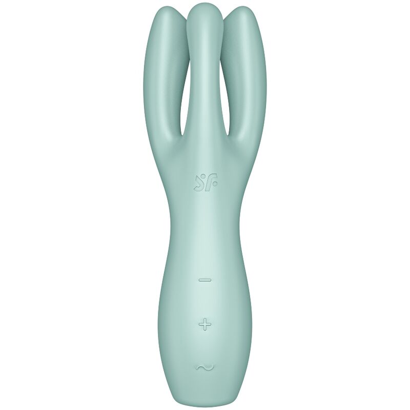 SATISFYER - VIBRADOR THREESOME 3 ROSA - Sexshoptuga  Sexshoptuga 