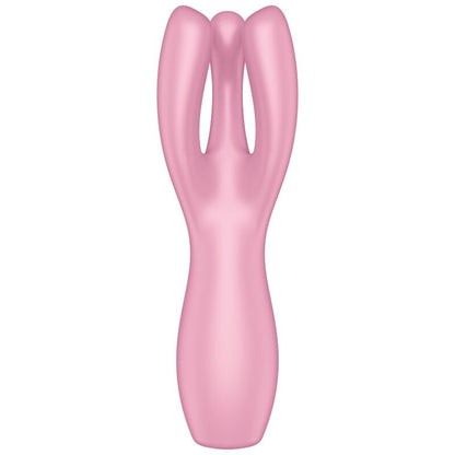 SATISFYER - VIBRADOR THREESOME 3 ROSA - Sexshoptuga 