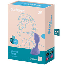 SATISFYER - PLUGUE VIBRATÓRIO SWEET SEAL APP VIOLETA - Sexshoptuga  Sexshoptuga 