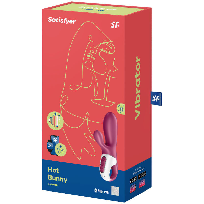 SATISFYER - VIBRADOR HOT BUNNY GSPOT - Sexshoptuga  Sexshoptuga 