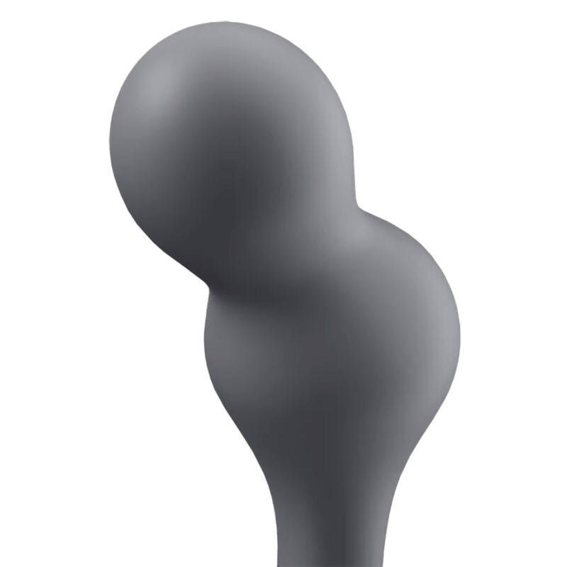 SATISFYER - APLICATIVO DE PLUGUE VIBRATÓRIO DEEP DIVER CINZA - Sexshoptuga  Sexshoptuga 