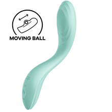 SATISFYER - VIBRADOR RRROLLING PLEASURE GSPOT VERDE - Sexshoptuga  Sexshoptuga 