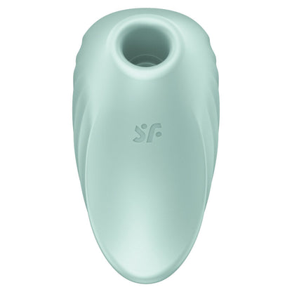 SATISFYER - ESTIMULADOR E VIBRADOR DE PULSO DE AR PEARL DIVER VERDE - Sexshoptuga 