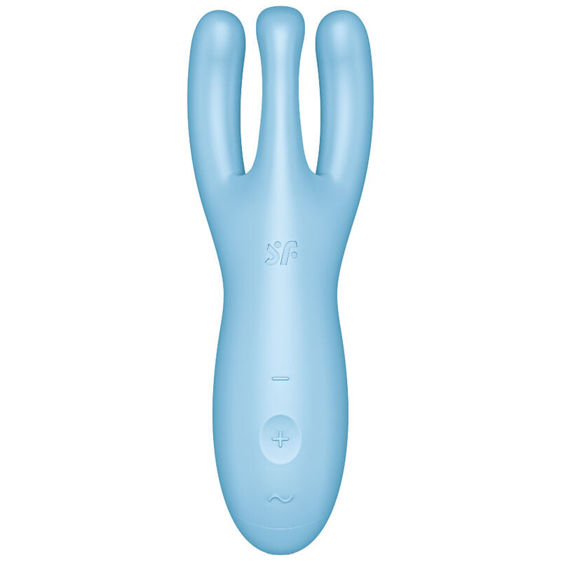 SATISFYER - APP VIBRADOR THREESOME 4 ROSA - Sexshoptuga  Sexshoptuga 