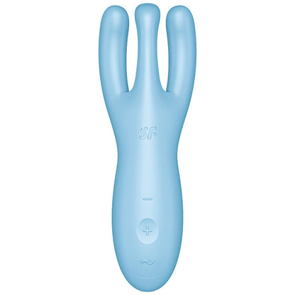 SATISFYER - APP VIBRADOR THREESOME 4 ROSA - Sexshoptuga 