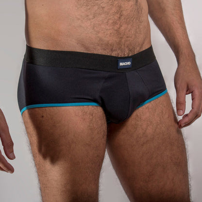 MACHO - MS24A CUECA BRIEF AMARELO ESCURO S - Sexshoptuga 