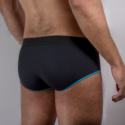 MACHO - MS24A CUECA BRIEF AMARELO ESCURO S - Sexshoptuga 