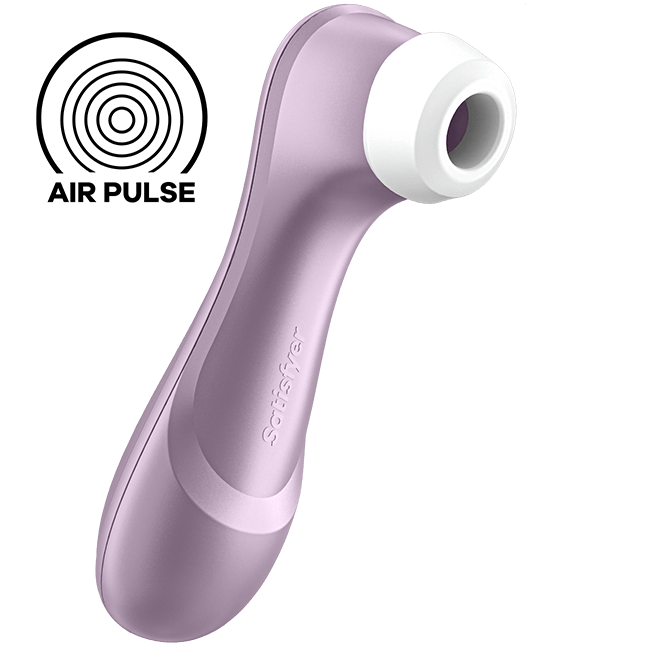 SATISFYER - ESTIMULADOR DE PULSO DE AR PRO 2 VIOLETA - Sexshoptuga  Sexshoptuga 