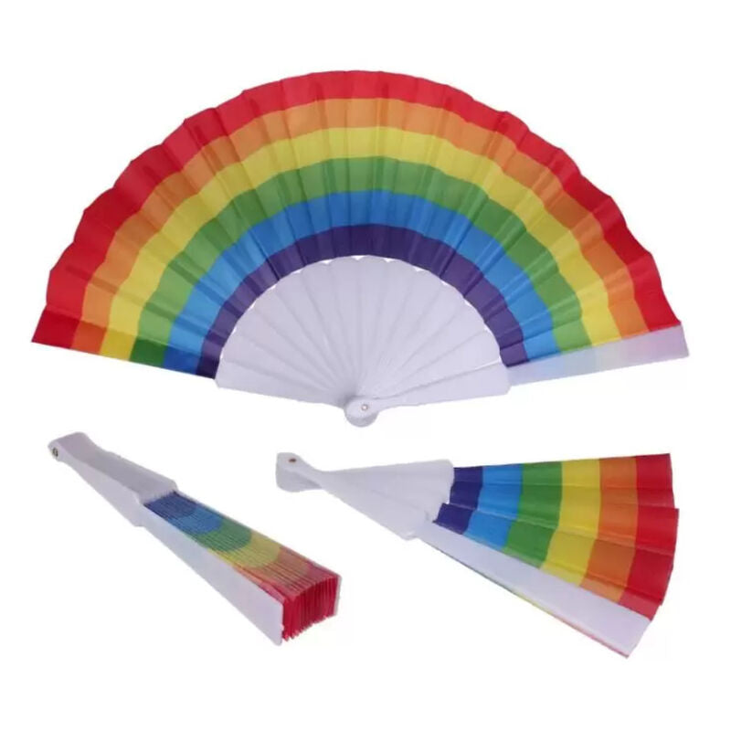 PRIDE - VENTILADOR DE TECIDO BANDEIRA LGBT - Sexshoptuga 