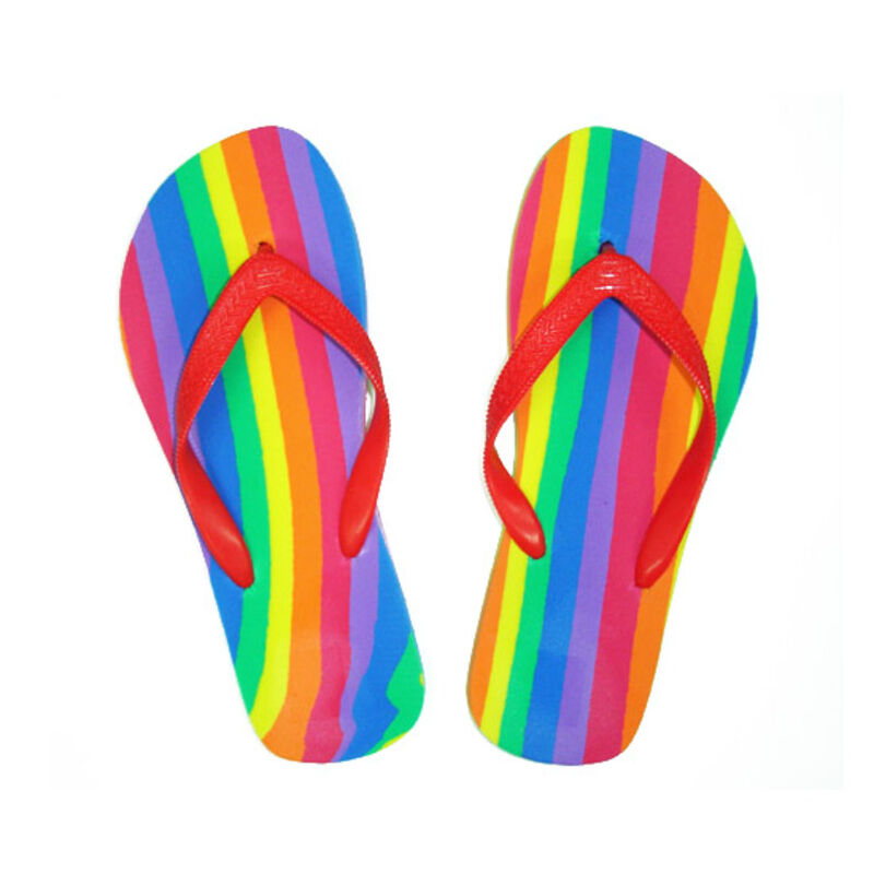 PRIDE - FLIP FLOPS COM BANDEIRA LGBT 38-39 EUR - Sexshoptuga 