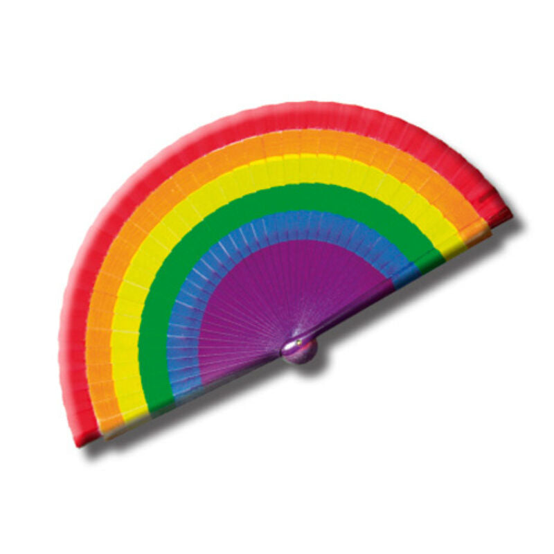 PRIDE - VENTILADOR DE MADEIRA BANDEIRA LGBT - Sexshoptuga 