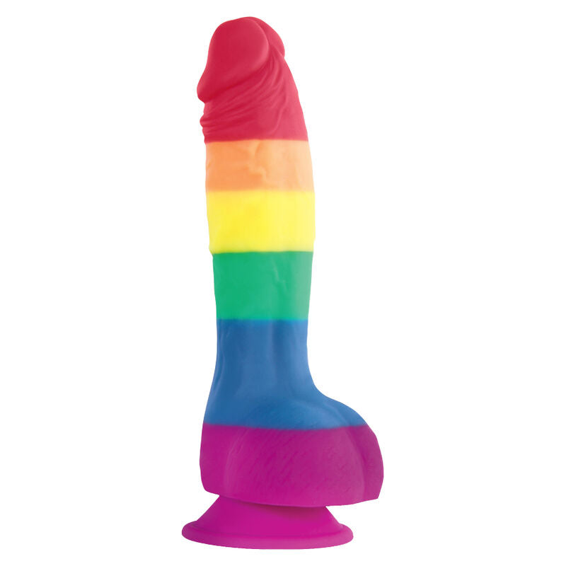 ORGULHO - BANDEIRA LGBT DILDO 15 CM - Sexshoptuga 