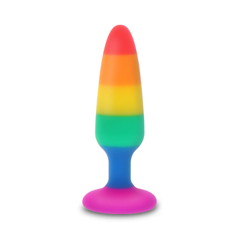 ORGULHO - BANDEIRA LGBT PLUG TWINK 8,5 CM - Sexshoptuga  Sexshoptuga 