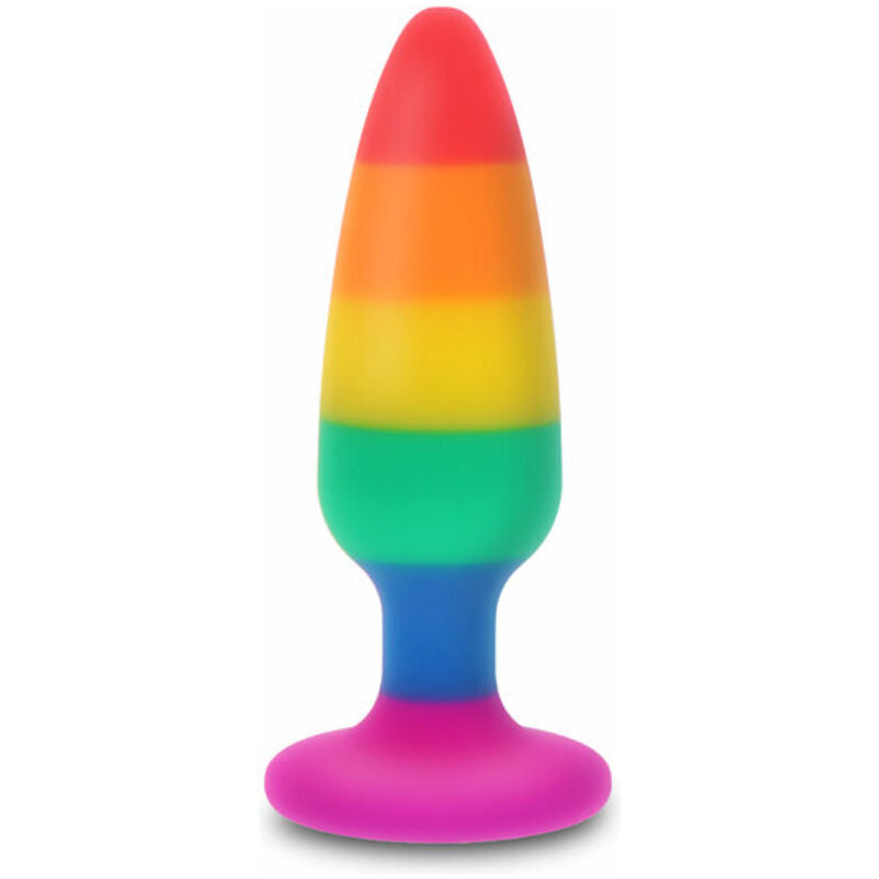 ORGULHO - BANDEIRA LGBT PLUG HUNK 10,5 CM - Sexshoptuga  Sexshoptuga 