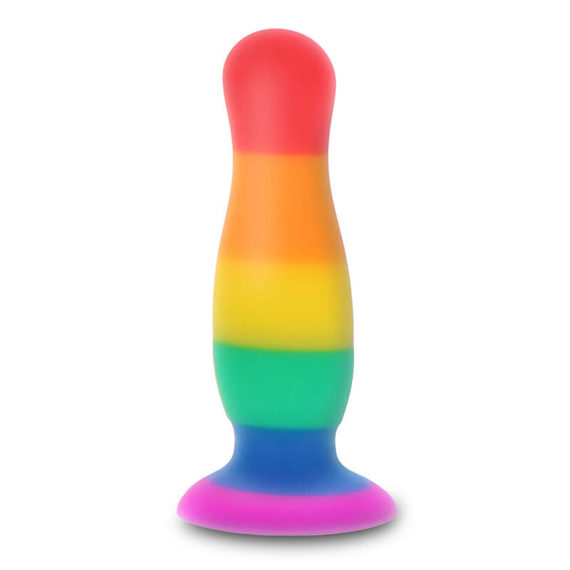 PRIDE - PLUG BANDEIRA LGBT FUN STUFER 8,5 CM - Sexshoptuga  Sexshoptuga 