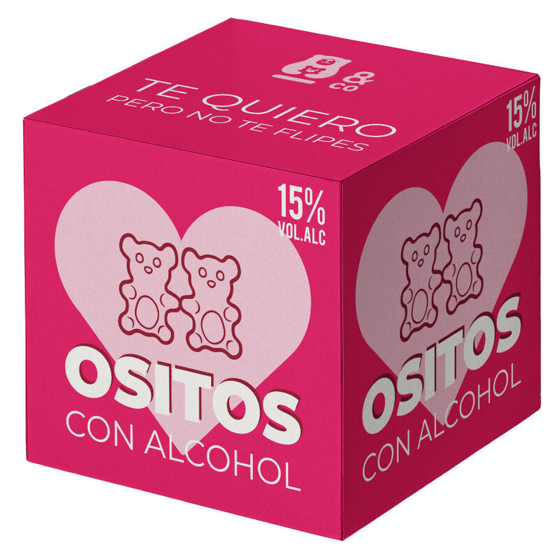 OSITO & CO - GOMAS COM ÁLCOOL GIM E MORANGO - Sexshoptuga  Sexshoptuga 