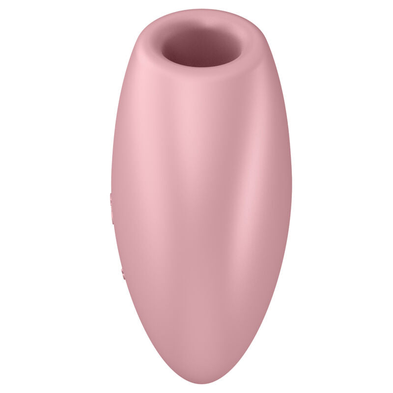 SATISFYER - CUTIE HEART ESTIMULADOR DE PULSO E VIBRADOR DE AR AZUL - Sexshoptuga  Sexshoptuga 